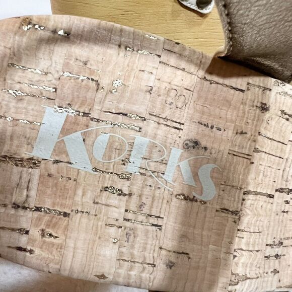 Korks Dawson Wedge Sandals Off White Strappy Women’s Sz 11 - Picture 5 of 11